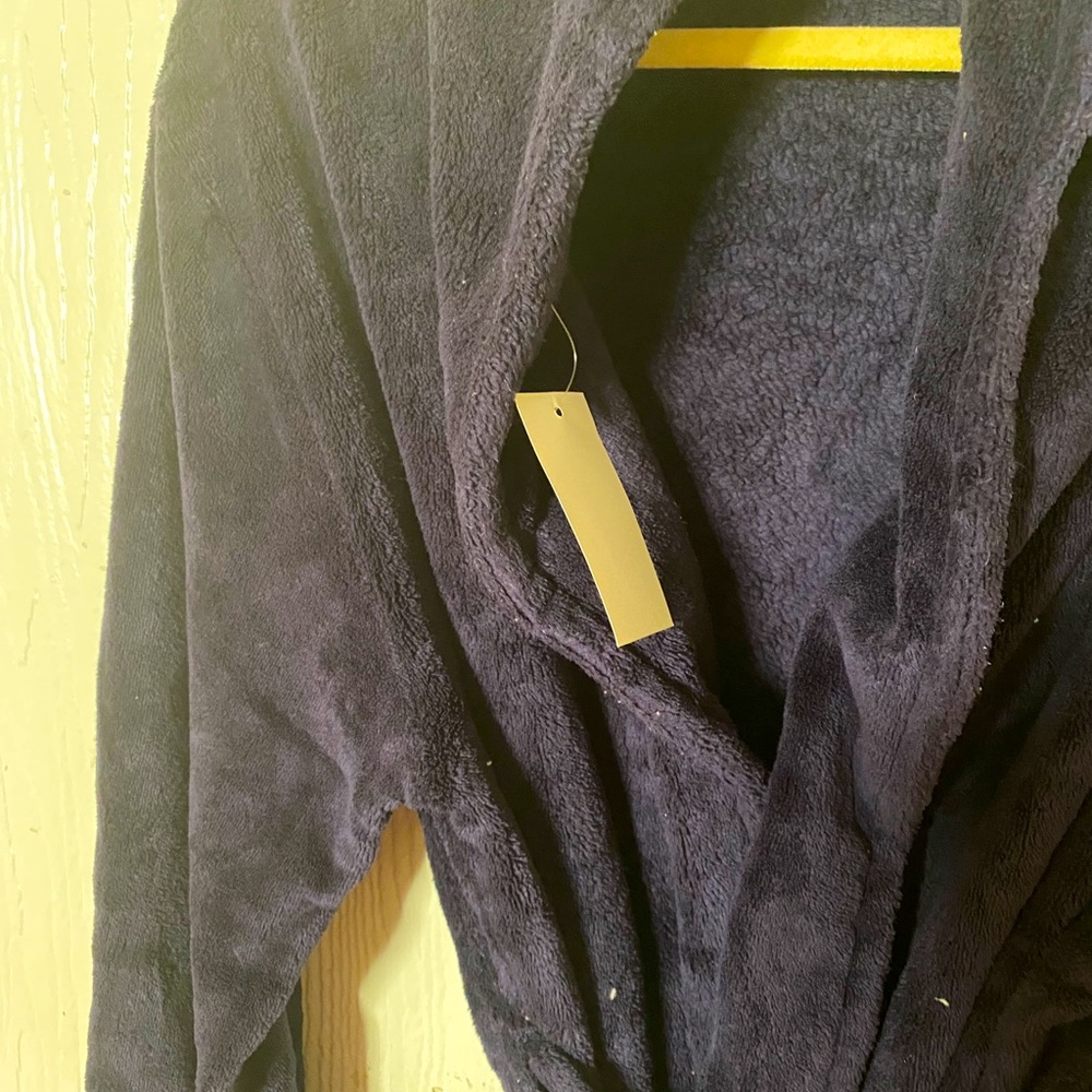Navy blue robe
